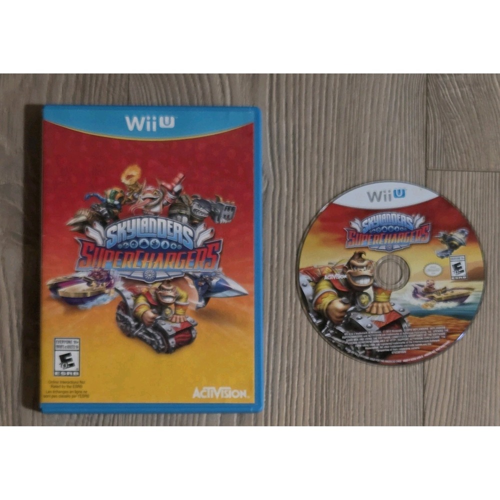 Skylanders Super Chargers Nintendo Wii U Game Activision